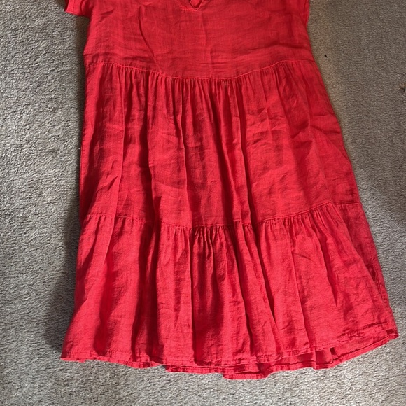 100% Linen Francesca Bettini dress M - Picture 3 of 5